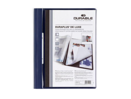 DURABLE Chemise à lamelle DURAPLUS de Luxe, format A4