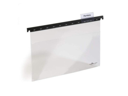 DURABLE Dossier suspendu, A4, onglet 60 mm, transparent