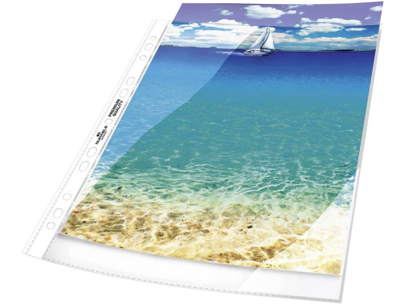 DURABLE Pochette pour brochure, format A5, PP, transparent