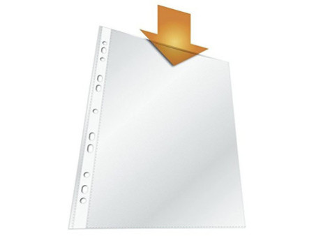 DURABLE pochettes perforées, A4, PP, transparent, 0,045 mm
