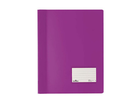 DURABLE Chemise à lamelle DURALUX, A4, violet