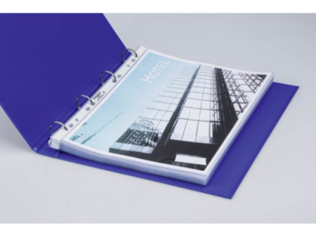 DURTABLE Pochette perforée, A4, PP, transparent