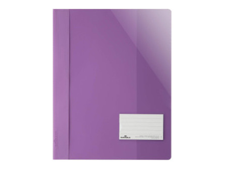 DURABLE Chemise à lamelle extra large, A4+, PVC, violet