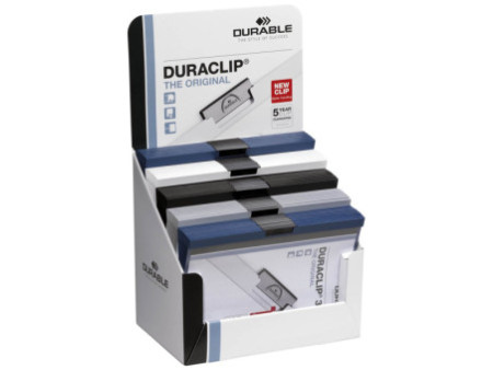DURABLE Chemise à clip DURACLIP ORIGINAL 30, présentoir