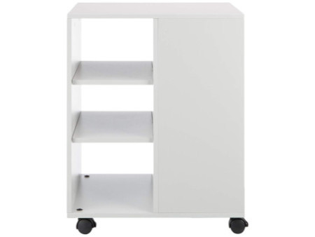 DURABLE Desserte de bureau '74/59' ouvert, 6 étagères, gris