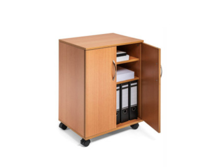 DURABLE Desserte de bureau '74/53', fermé, 3 compartiments