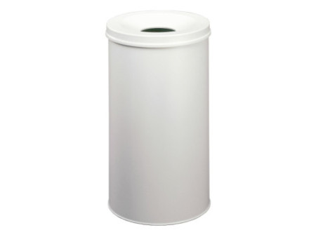 DURABLE Corbeille à papier SAFE ROND 65, 60 litres, gris