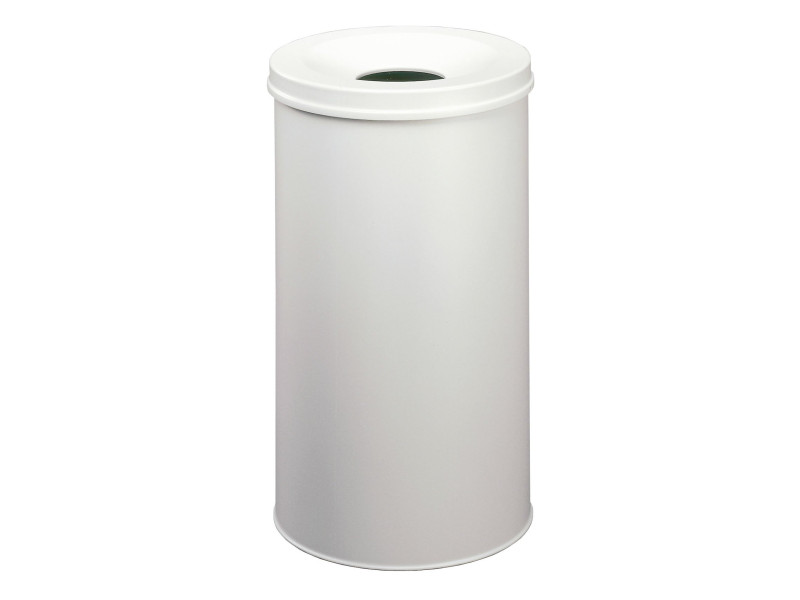 DURABLE Corbeille à papier SAFE ROND 65, 60 litres, gris