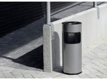 DURABLE Corbeille à papier SAFE, avec couvercle étouffoir