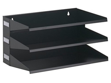 DURABLE Station de tri Business, 3 compartiments, noir