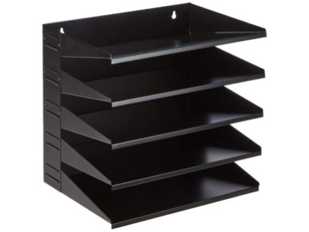 DURABLE Station de tri Business, 5 compartiments, noir