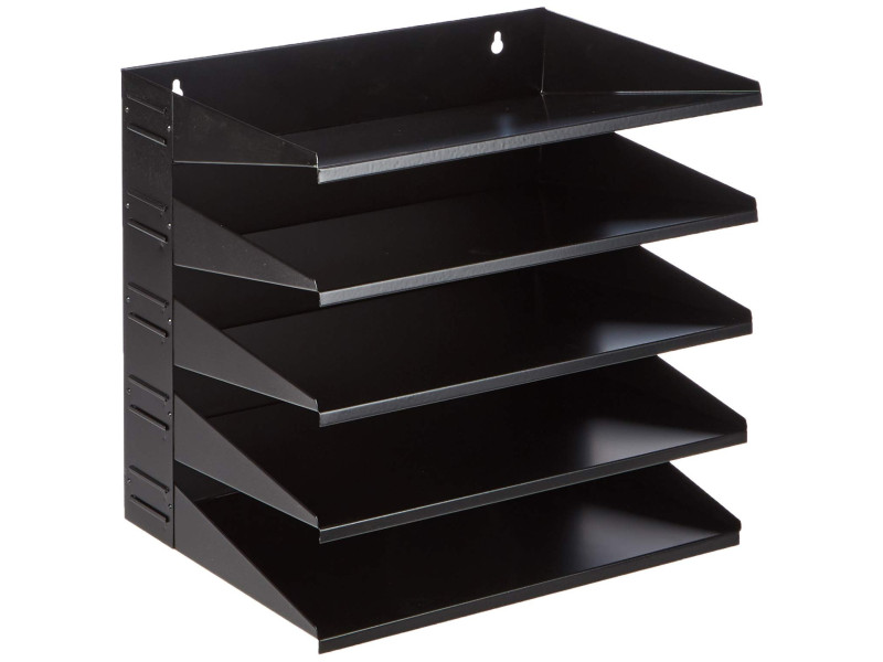 DURABLE Station de tri Business, 5 compartiments, noir