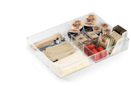 DURABLE Plateau de rangement 'COFFEE POINT CADDY', acrylique
