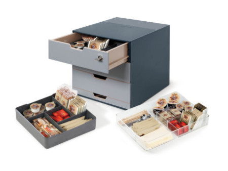 DURABLE Module de rangement 'COFFEE POINT', avec 4 tiroirs