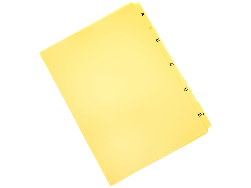 DURABLE intercalaire A - Z, en PP, format A5 paysage