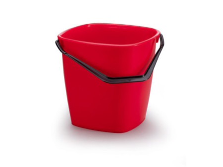 DURABLE Seau de ménage BUCKET, 14 litres, rouge