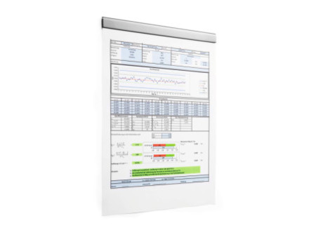DURABLE Bande magnétique DURAFIX RAIL autoadhésif, argent
