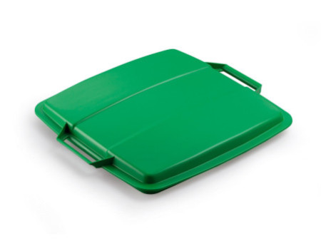 DURABLE couvercle DURABIN LID 90, carré, vert