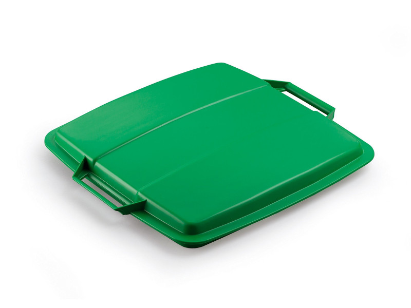 DURABLE couvercle DURABIN LID 90, carré, vert