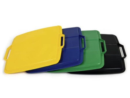 DURABLE couvercle DURABIN LID 90, carré, vert