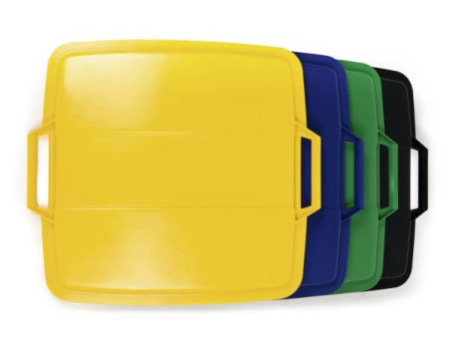 DURABLE couvercle DURABIN LID 90, carré, vert