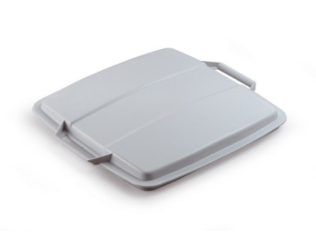 DURABLE Couvercle DURABIN LID 90, carré, gris