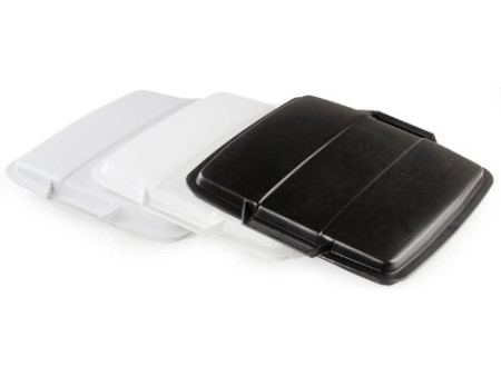 DURABLE Couvercle DURABIN LID 90, carré, gris