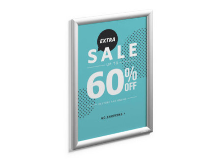 DURABLE Cadre porte-affiche, A3, profil 25 mm, aluminium