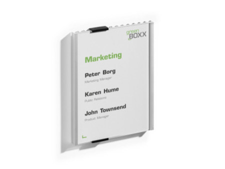 DURABLE Plaque de porte INFO SIGN, (L)149 x (H)210 mm