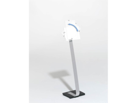 DURABLE Support d'informations CRYSTAL SIGN stand, A4