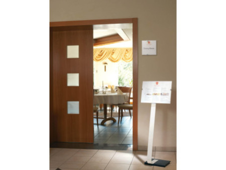 DURABLE Support d'informations CRYSTAL SIGN support, A3