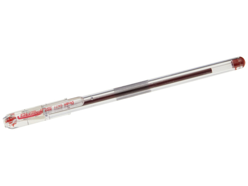 Pentel Stylo à bille SUPERB BK77, rouge