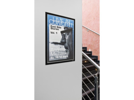 DURABLE Cadre d'affichage magnétique DURAFRAME, A3, noir