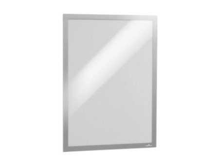 DURABLE Cadre d'affichage magnétique DURAFRAME, A3, argent