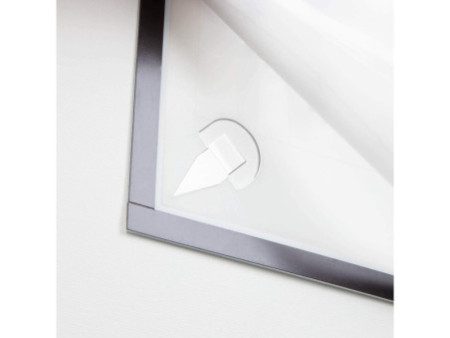 DURABLE Cadre magnétique DURAFRAME WALLPAPER, A4, noir