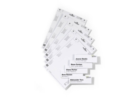 DURABLE Etiquette d'inscription INFO SIGN REFILL