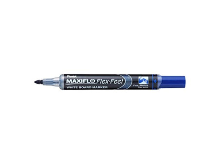 Pentel Marqueur pour tableau blanc MAXIFLO Flex-Feel, bleu