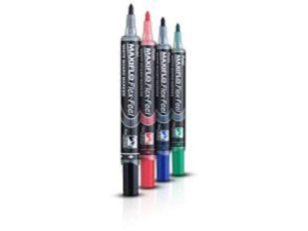 Pentel Marqueur pour tableau blanc MAXIFLO Flex-Feel, bleu