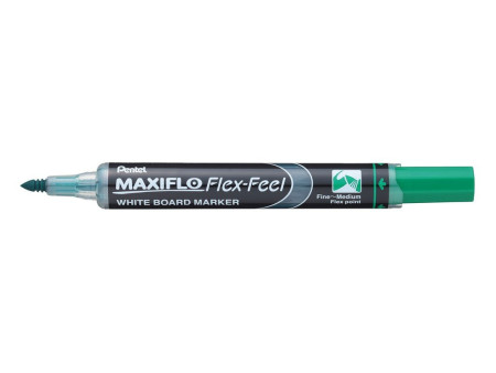 Pentel Marqueur pour tableau blanc MAXIFLO Flex-Feel, vert