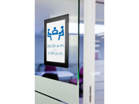 DURABLE Cadre d'affichage magnétique DURAFRAME, A6, noir