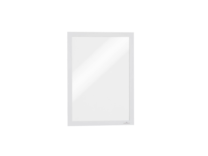 DURABLE Cadre d'affichage magnétique DURAFRAME, A4, blanc