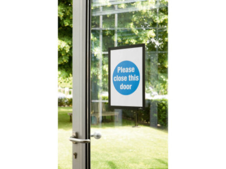 DURABLE Cadre d'affichage magnétique DURAFRAME, A4, blanc