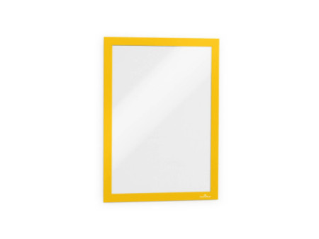 DURABLE Cadre d'affichage magnétique DURAFRAME, A4, jaune