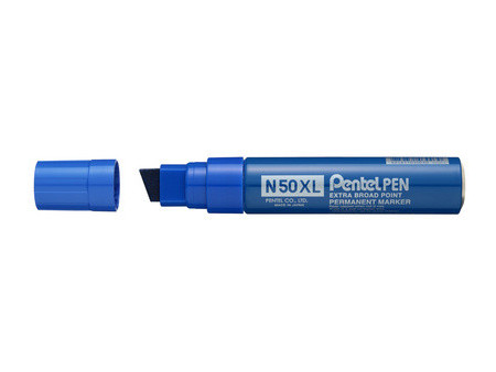 Pentel Marqueur permanent N50XL, pointe biseautée, vert