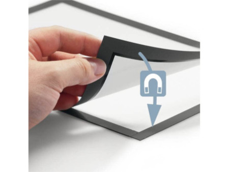 DURABLE Cadre d'affichage magnétique DURAFRAME, A4, bleu
