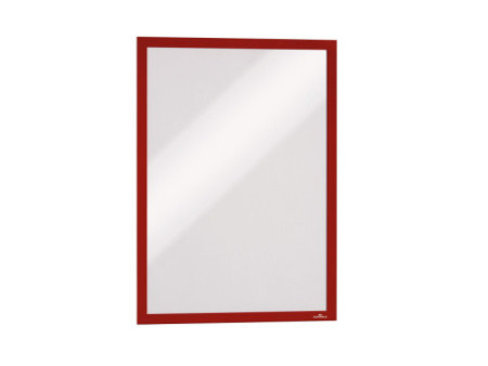 DURABLE Cadre d'affichage magnétique DURAFRAME A3 rouge