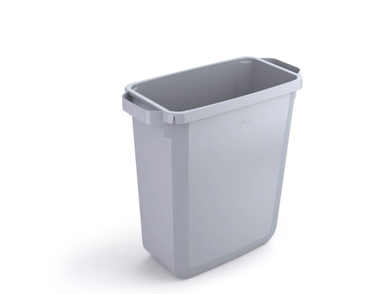 DURABLE poubelle DURABIN 60, rectangulaire, gris