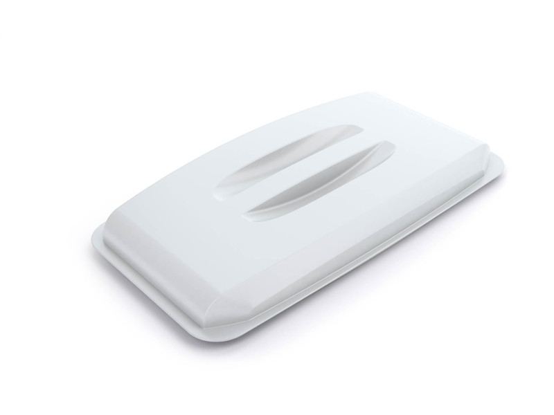 DURABLE couvercle DURABIN LID 60, rectangulaire, blanc