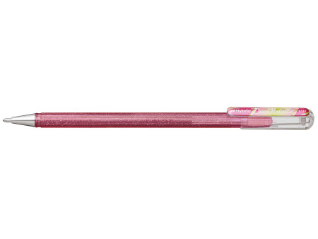 Pentel Hybrid Stylo roller 'Dual Pen', rose/vert