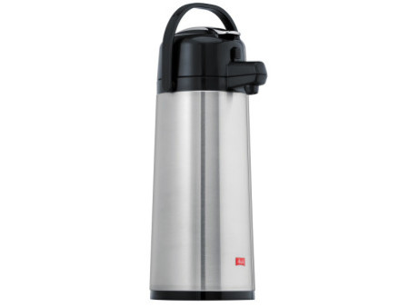 Melitta Verseuse isotherme à pompe, 2,2 litres, argent /noir